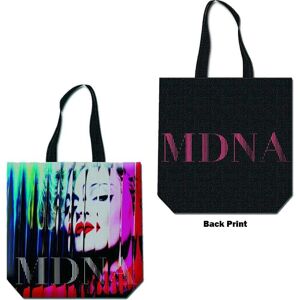 Madonna Cotton Tote Bag: MDNA (Back Print)