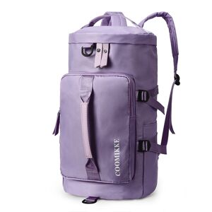 shopnbutik Multifunctional Travel Backpack Large Capacity Portable Drum Bag Sports Bag(Purple)