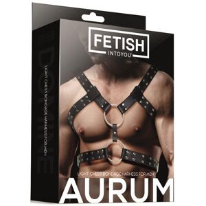 Fetish Black Shadow Fetish Aurum Light Chest Bondage Harness Bondage sele