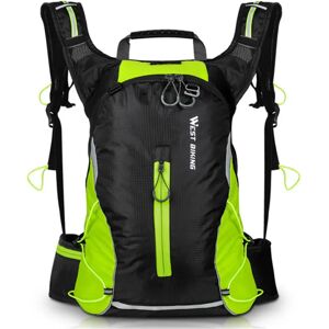 TABLETCOVERS.DK West Biking Sport Rygsæk (16L) - Sort / Grøn