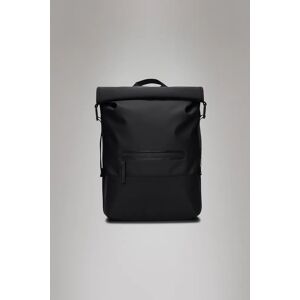 Rains Trail Rolltop Backpack - Black Black One Size