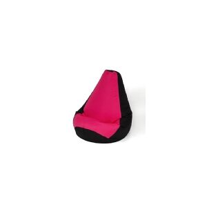 Go Gift Sako taske pouffe Pear sort-lyserød L 105 x 80 cm