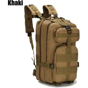 Military Tactical Army Rygsæk udendørstaske 30L Y khaki