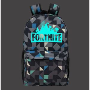 Best Trade Fortnite rygsæk med geometrisk mønster Night Luminous Black