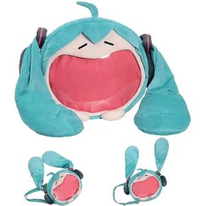 Kawaii Anime Hatsune Miku Cosplay Plys rygsæk Ita Bag Dame Taske Shool Student Mænd Fløjls skuldertaske Pigegave