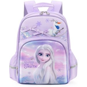 Disney rygsæk til børn Frozen Princess Elsa Elsa Purple