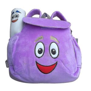 FMYSJ Dora Explorer-rygsæk-redningstaske med kort børnelegetøj til fødselsdagsgave (FMY)