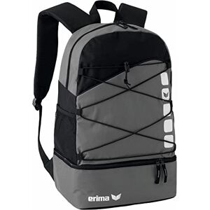 Erima Multi-Functional Rucksack with Bottom Compartment, 16 Litres grey granite Size:One Size