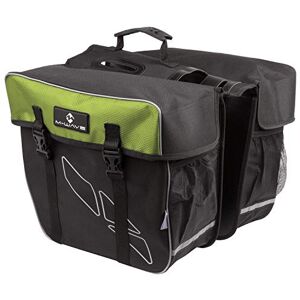 M-Wave Amsterdam Double Bicycle Bag, multicolour, 44 x 40 x 5 cm