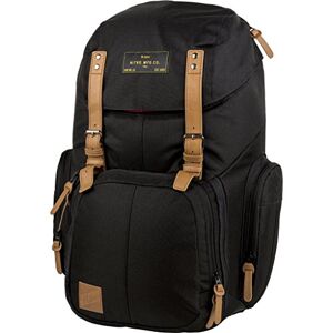Nitro Weekender everyday backpack with padded laptop compartment, school backpack, hiking backpack incl. waterproof pocket Weekender Polyester, true black