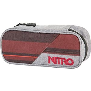 Nitro Federmäppchen Pencil Case – Backpack multi-coloured Multicolor (Red Stripes) Size:20 x 8 x 6 cm, 1 l