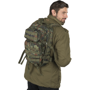 Brandit Rygsæk  US Cooper, Mørkegrøn Camo 30L  L