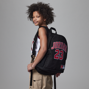 Stor Jordan Jersey Backpack-rygsæk til børn (27 L) - sort sort Onesize
