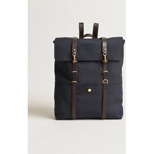 Mismo M/S Nylon Backpack Navy/Dark Brown men One size Blå