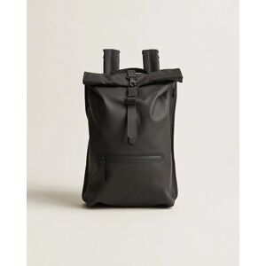 RAINS Rolltop Rucksack Black men One size Sort