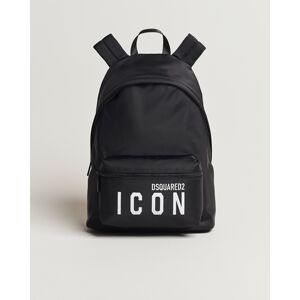 Dsquared2 Be Icon Backpack Black men One size Sort