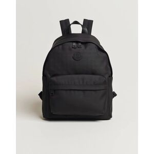 Moncler Pierrick Nylon Backpack Black men One size Sort