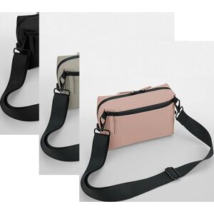 Bagbase Bg334 Matte Pu Cross Body Bag Nude Pink 20 X 15 X 6 Cm