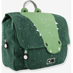 Cartera Satchel Animal TRIXIE verde oscuro liso con motivos