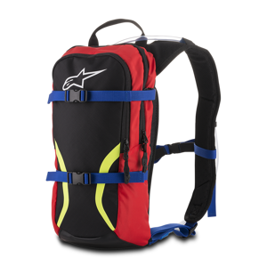 Alpinestars Mochila  Iguana Negro-Azul-Rojo-Amarillo Fluorescente