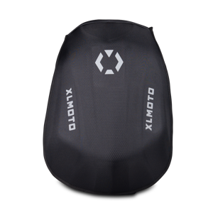 XLMOTO Mochila de Moto  Slipstream Resistente al Agua Negro