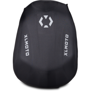 XLMOTO Mochila de Moto  Slipstream Resistente al Agua Negro