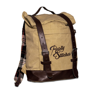 Rusty Stitches Mochila  Archer Beige-Marrón