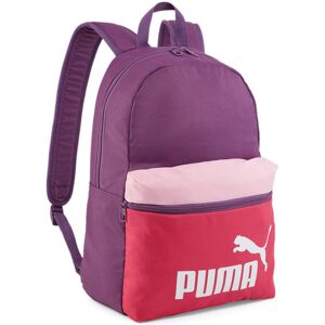 Puma - Mochila Phase Colorblock, Unisex, Grey Heather Deep Jungle Luminous Green-Summi, OSFA