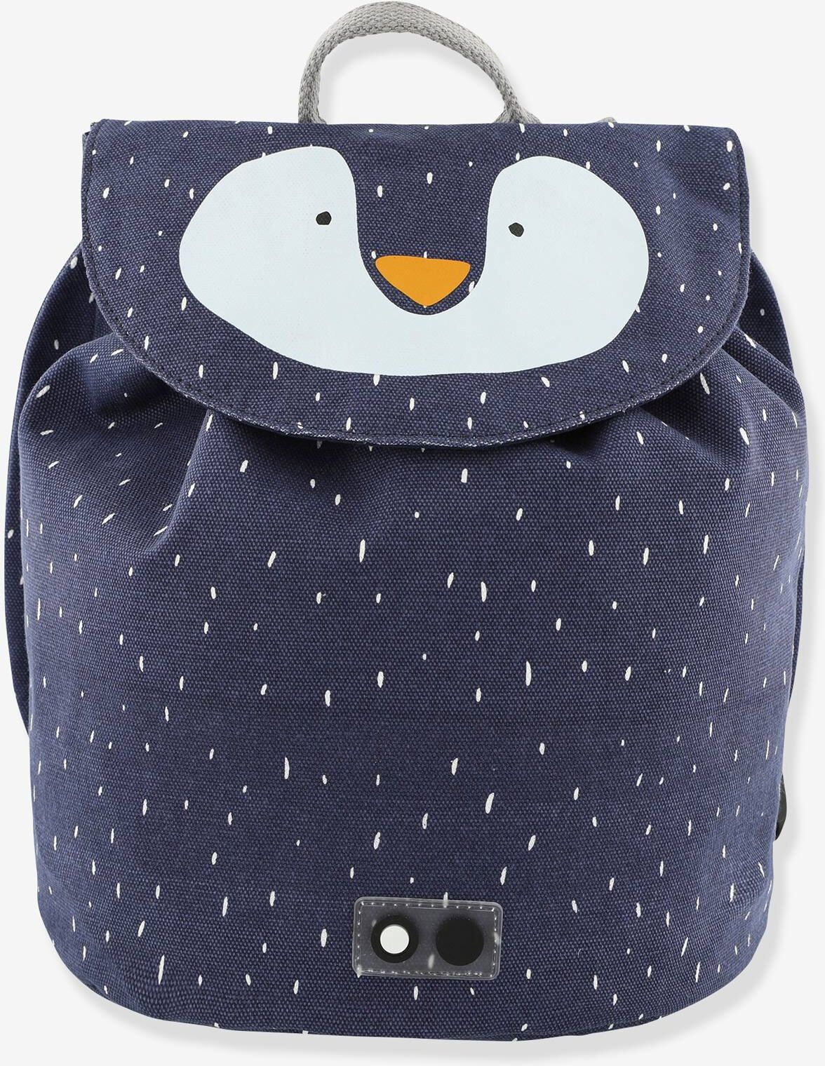 Mochila Backpack MINI Animal TRIXIE azul oscuro liso con motivos