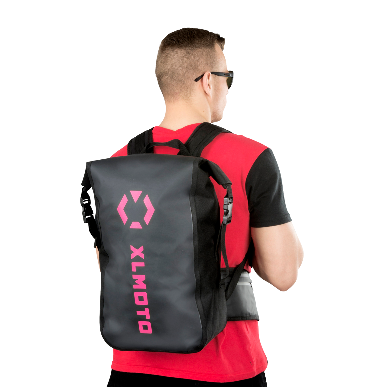 XLMOTO Mochila  H2O Waterproof Rosa