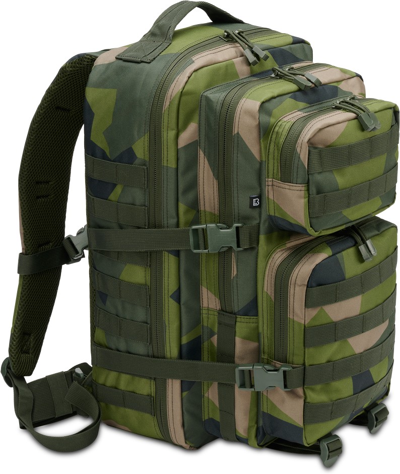 Brandit Mochila  US Cooper Grande Swedish Camuflaje M90