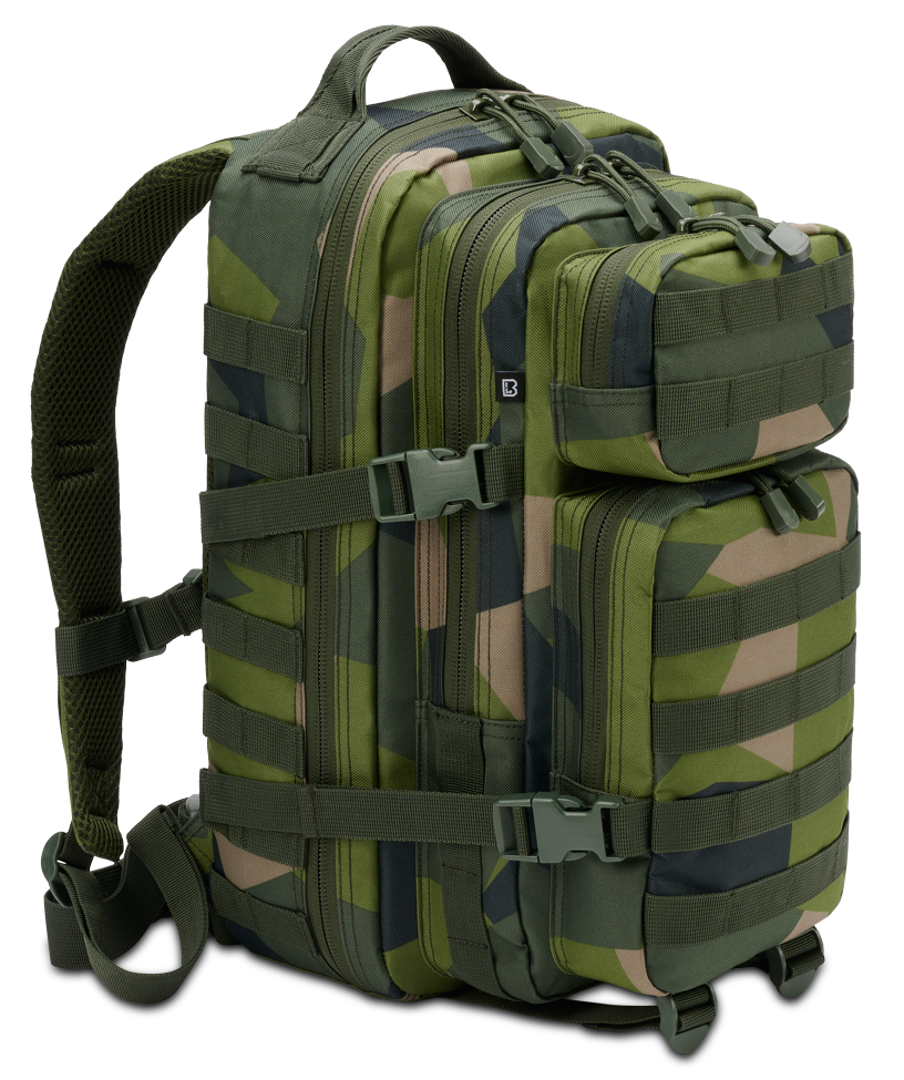 Brandit Mochila  US Cooper Medium Swedish Camuflaje M90