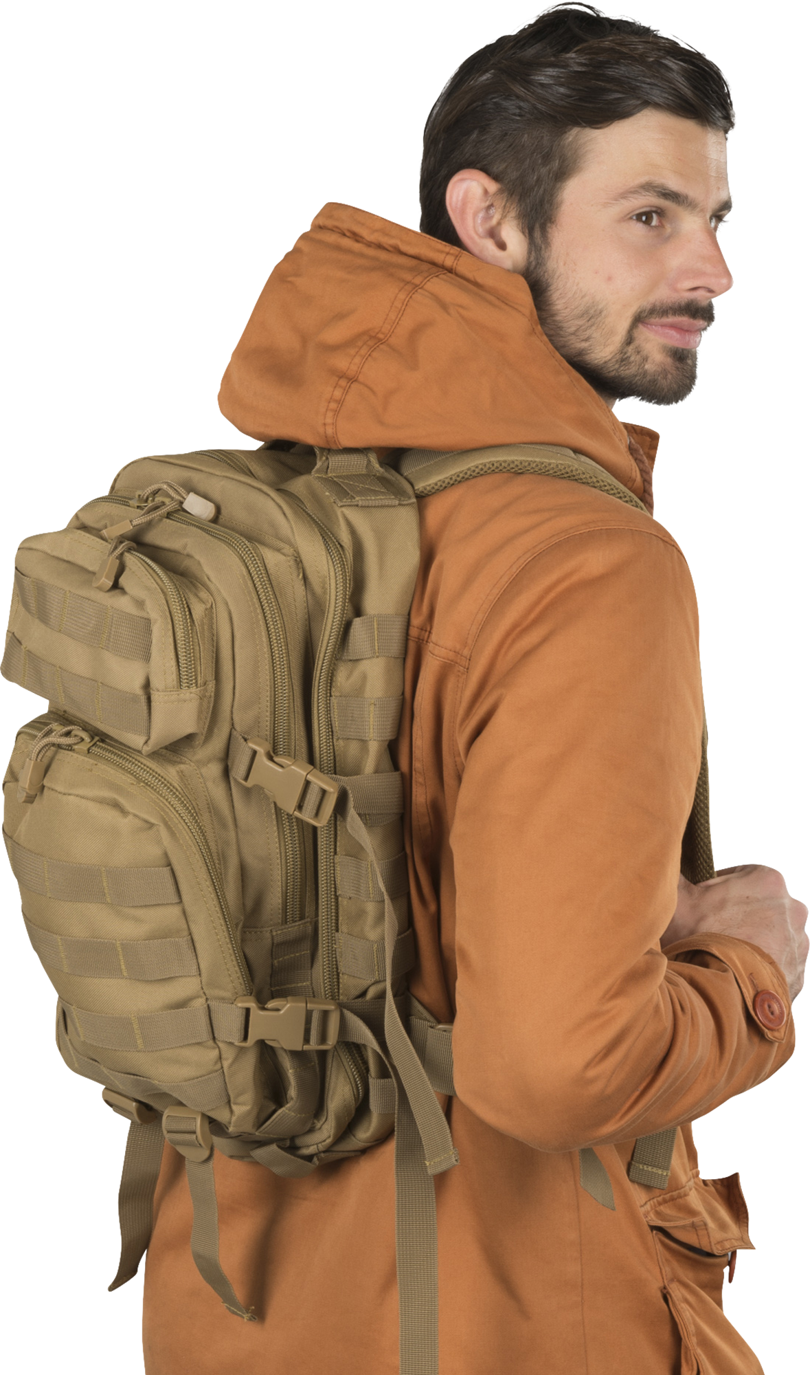 Brandit Mochila  US Cooper Mediana Camel 30L