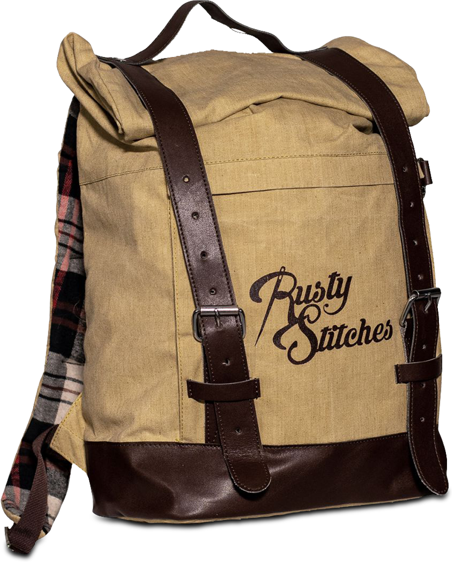 Rusty Stitches Mochila  Archer Beige-Marrón