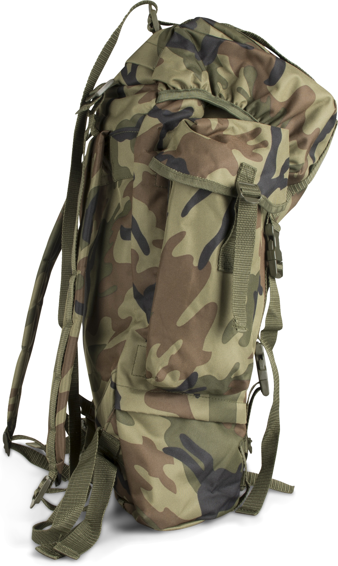 Brandit Mochila  Nylon Woodland 65L