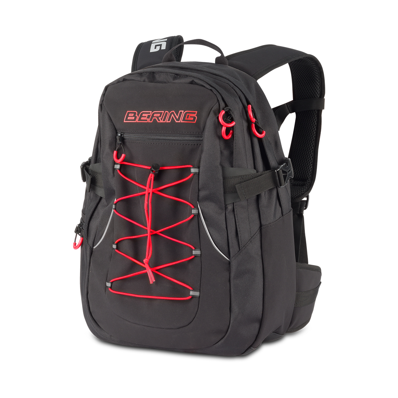 Bering Mochila  Murray Negro-Rojo