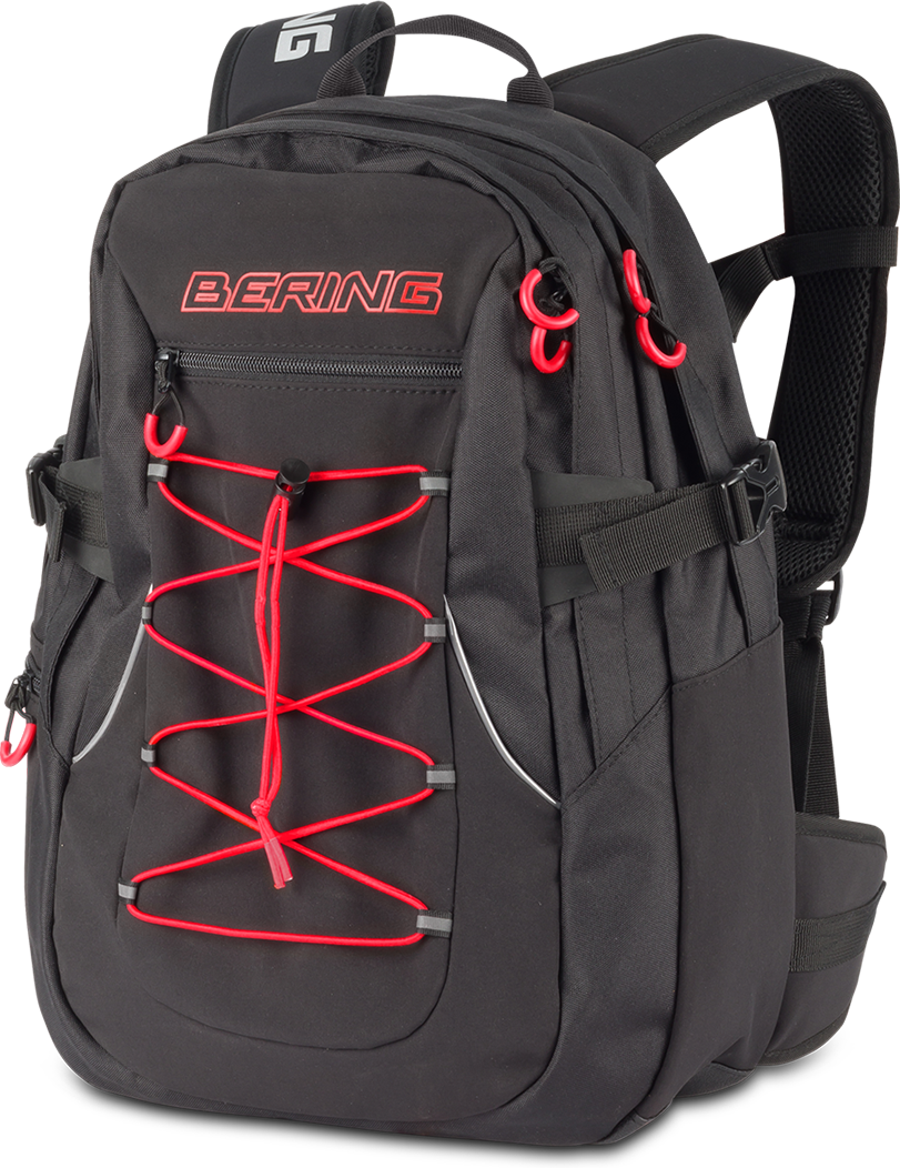 Bering Mochila  Murray Negro-Rojo