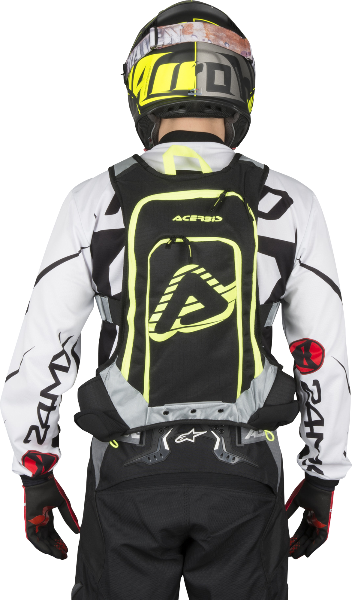 Acerbis Mochila  X-Storm Negro-Amarillo