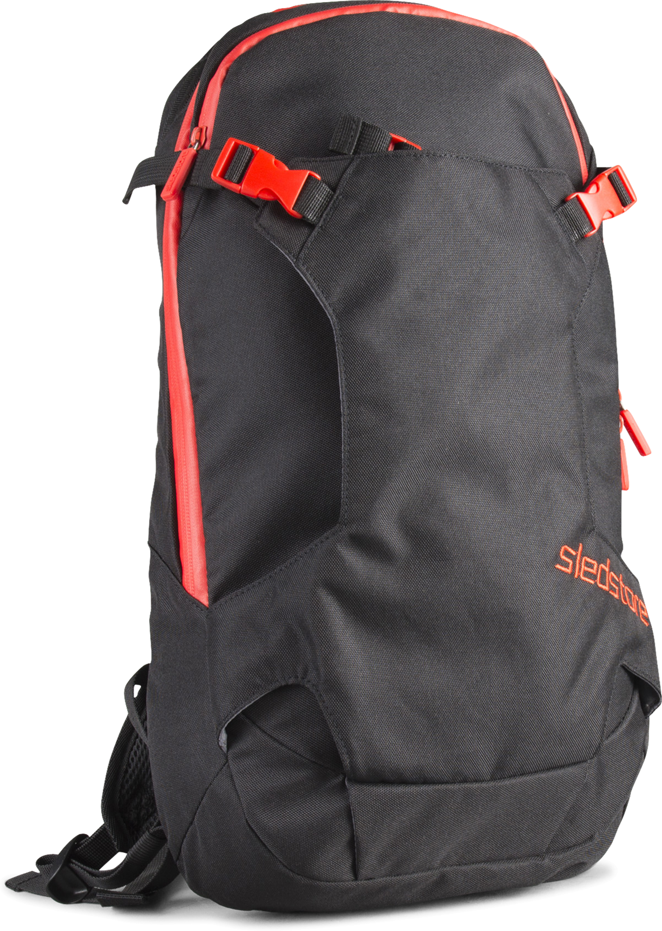 SLEDSTORE Mochila  Frigus 12 L Negro-Rojo