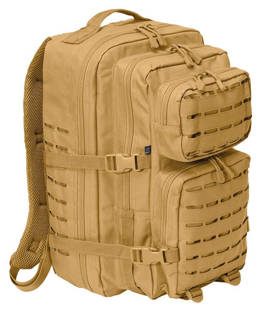 Brandit US Cooper Lasercut L Mochila - Beige (un tamaño)