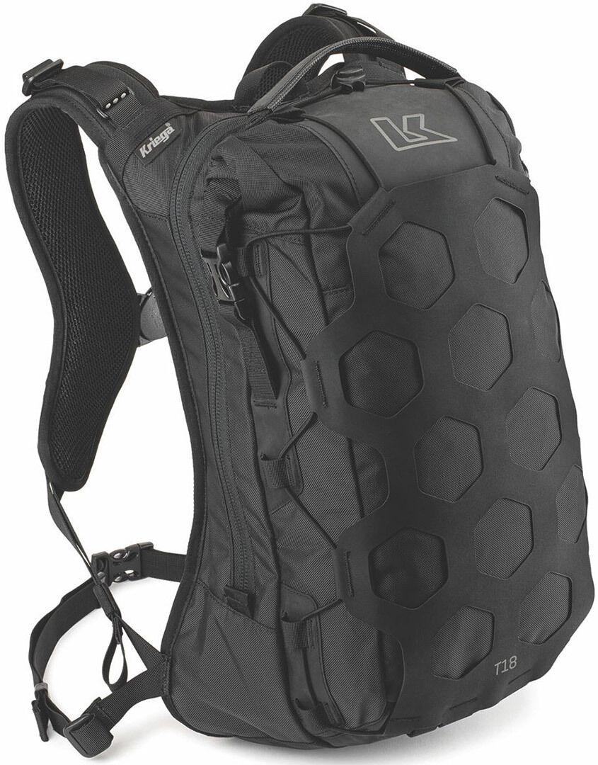 Kriega Trail 18 Mochila de motocicleta - Negro (un tamaño)