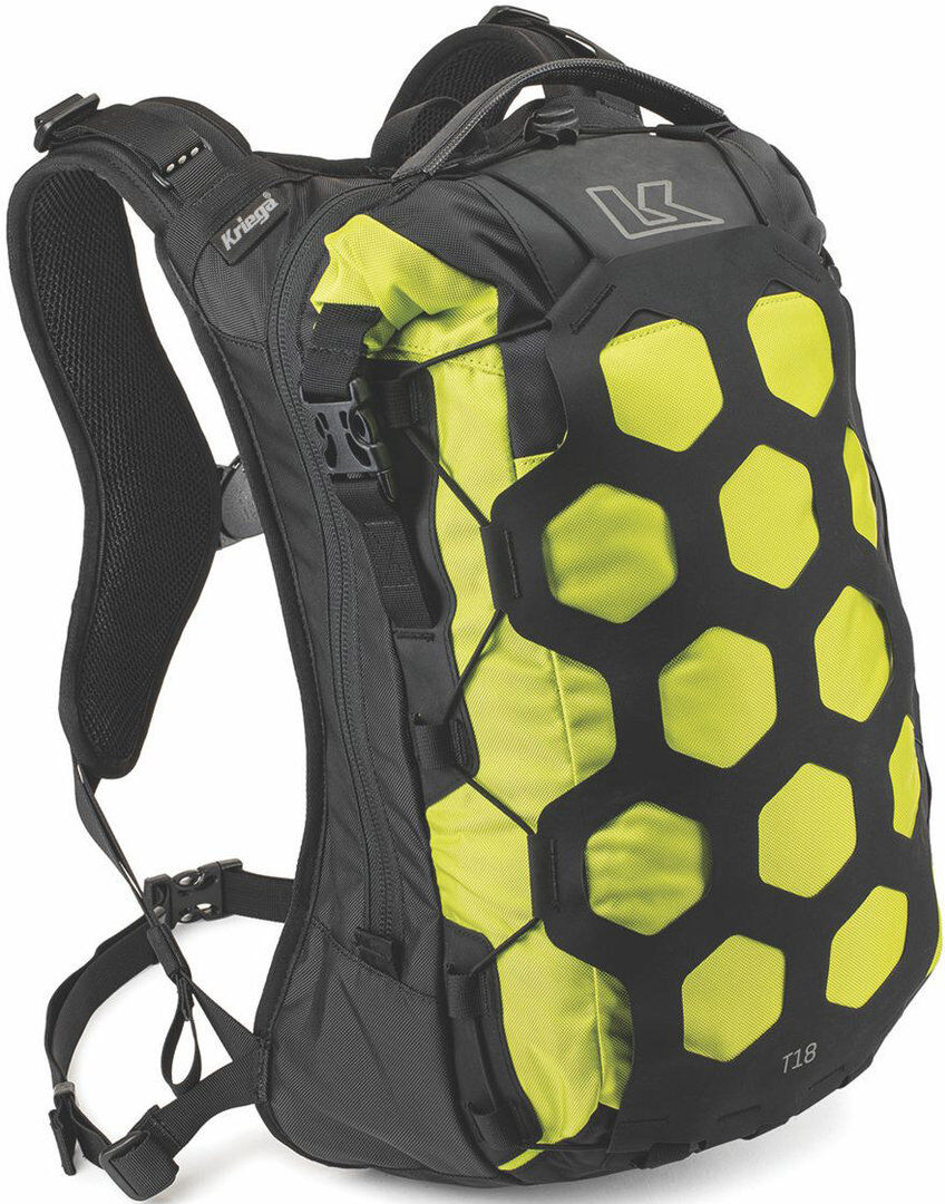 Kriega Trail 18 Mochila de moto - Amarillo (un tamaño)