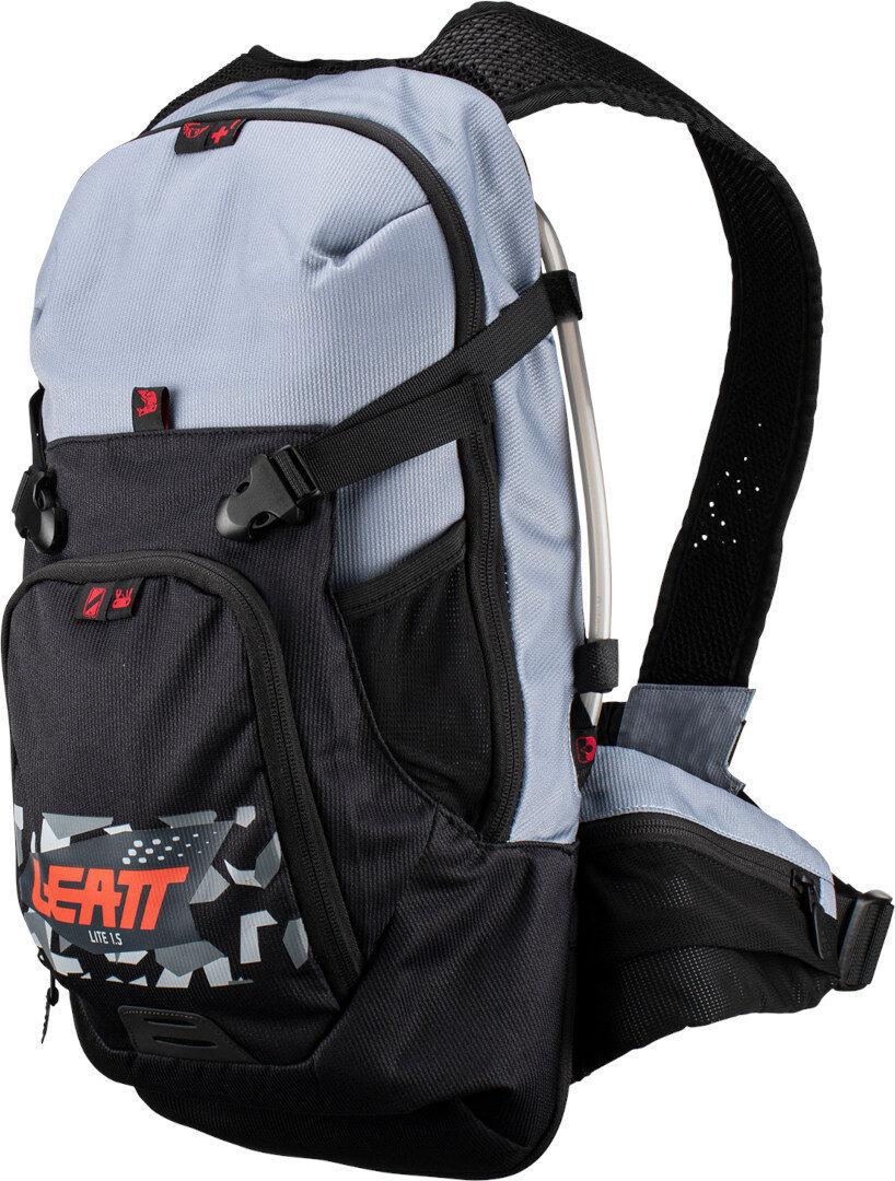 Leatt 1.5 Hydration Moto Lite Mochila de hidratación - Negro Gris (S 11-20l)