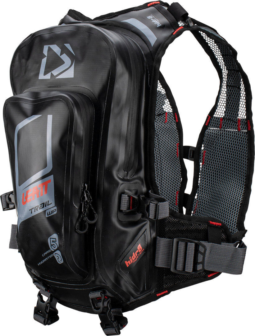 Leatt 2.0 HydraDri Mochila de hidratación impermeable - Negro (un tamaño)