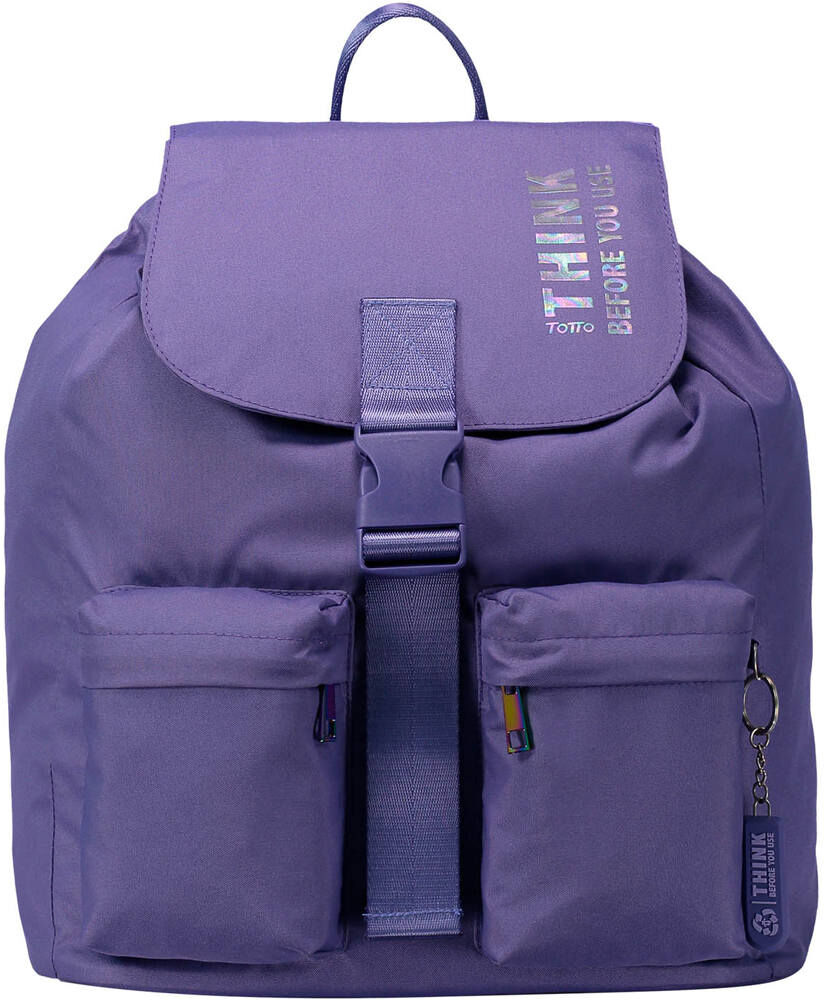 Totto ecoby mochila deporte Morado (UNICA)