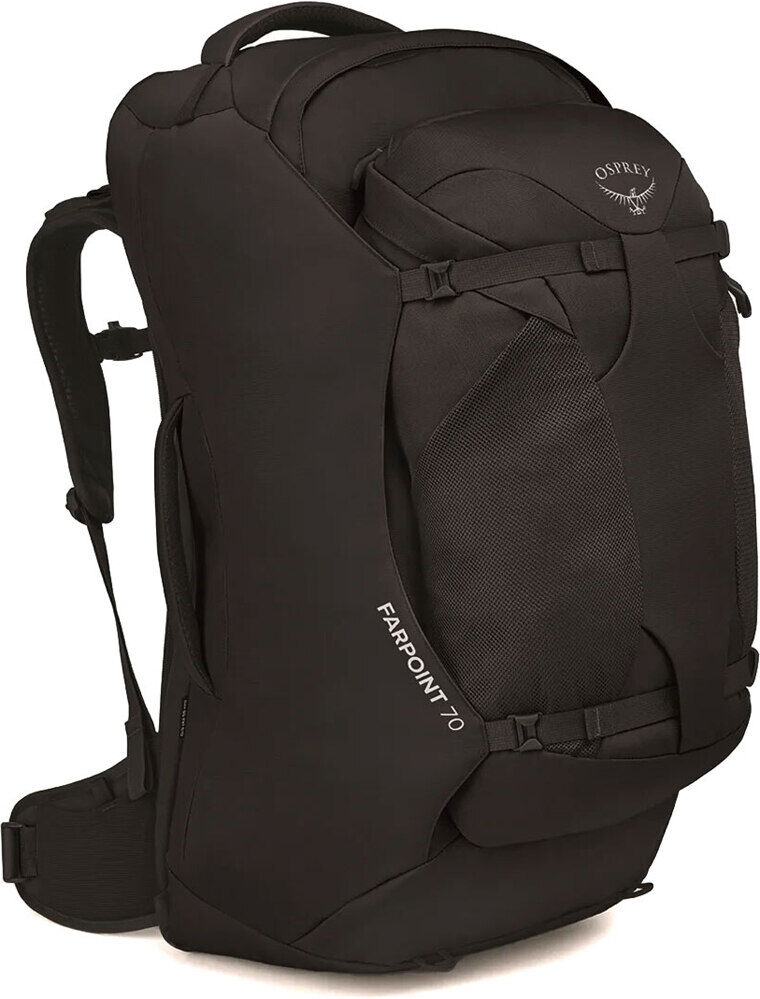 Osprey farpoint 70 mochila montaña Negro (UNICA)