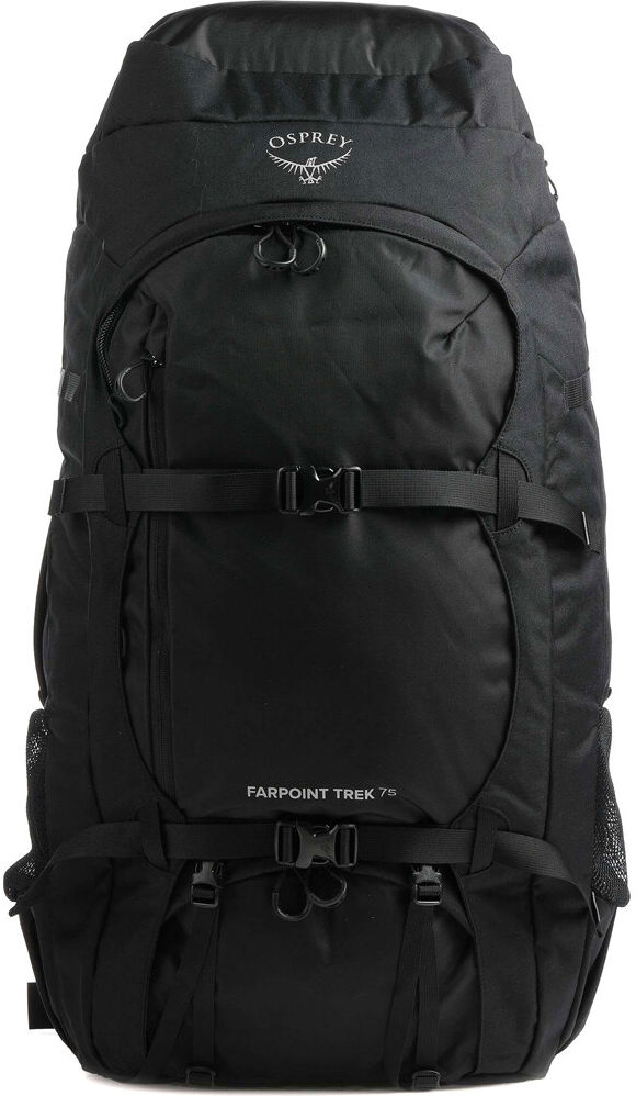 Osprey farpoint trek pack 75 mochila montaña Negro (UNICA)