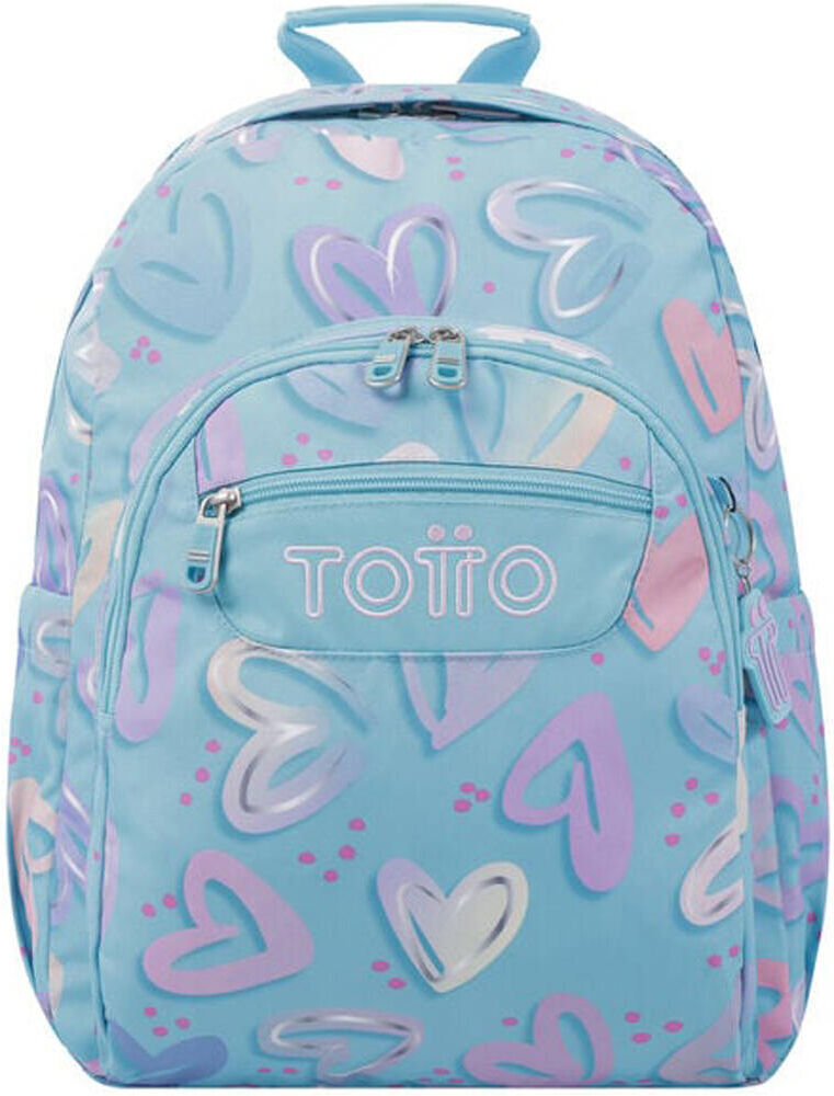 Totto acuareles mochila deporte Azul (UNICA)