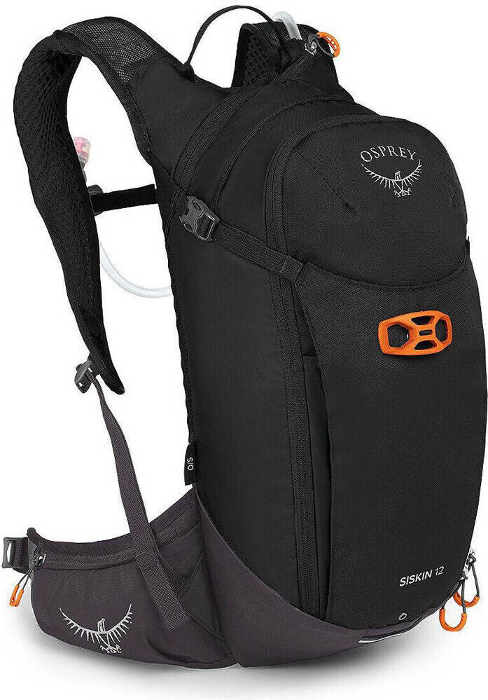 Osprey siskin 12l mochila montaña Negro (UNICA)