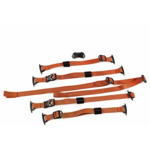 Ortlieb Atrac Compression Straps - Turkoosi - NONE